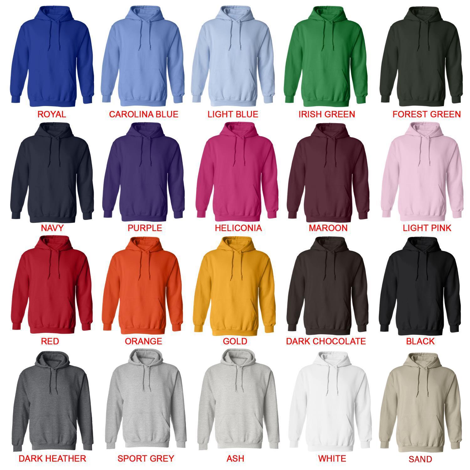 hoodie color chart - Initial D Shop