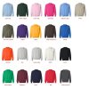 sweatshirt color chart - Initial D Shop